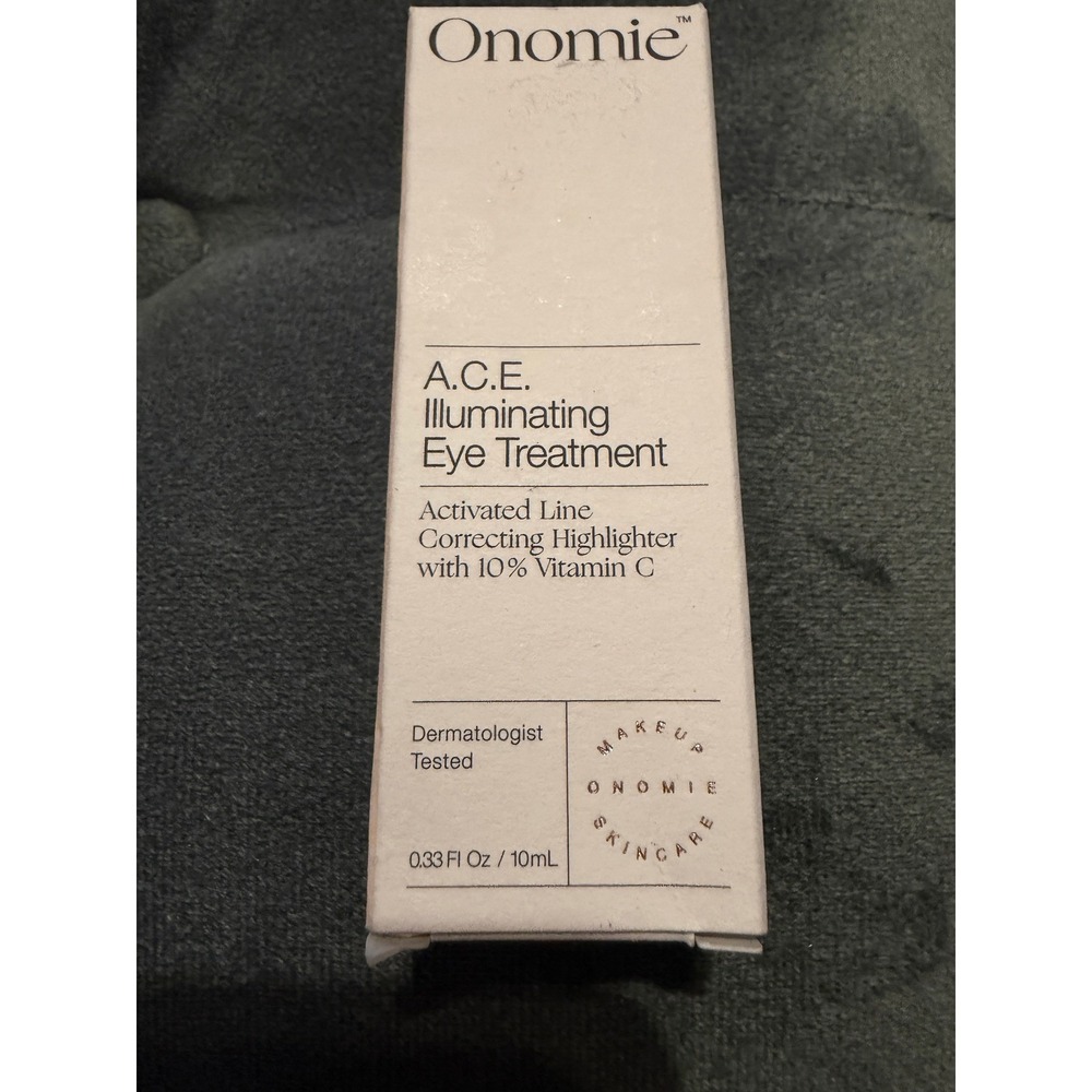 Onomie ACE Illuminating Eye Treatment Shade 1 Lovelace 10% Vitamin C 0.33oz NEW